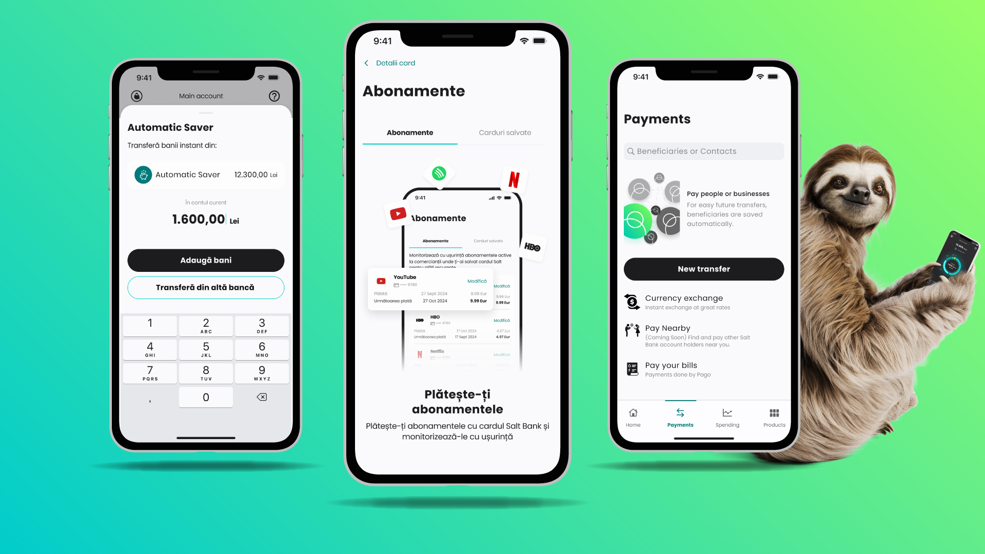 Noile features Salt Bank care-ți fac viața (mult) mai ușoară! 🔥