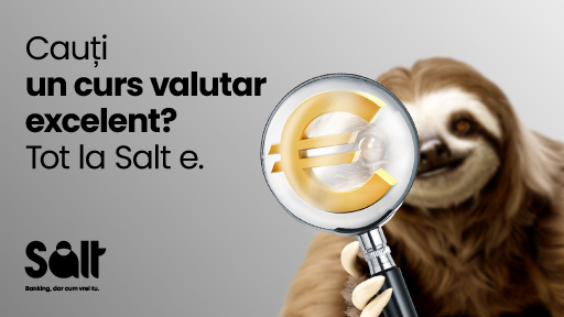 Cauți un curs valutar excelent? Tot la Salt e